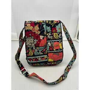 Vera Bradley Happy Snails Organizer Hipster Crossbody Shoulder Bag